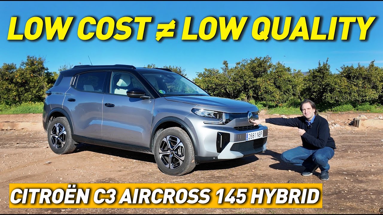 Confort y potencia híbrida en formato LOW COST ⚡️🚗 | Citroën C3 Aircross 145CV