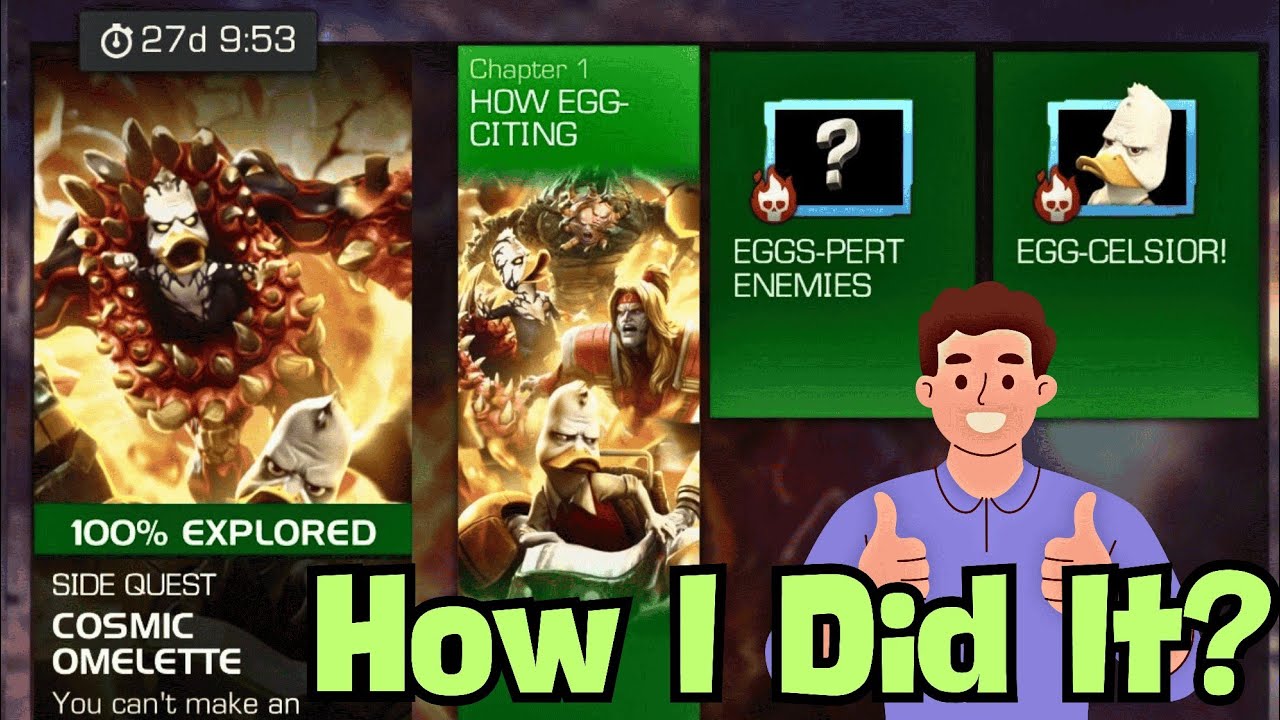 Cosmic Omelette Quest (Full Run) - MCOC