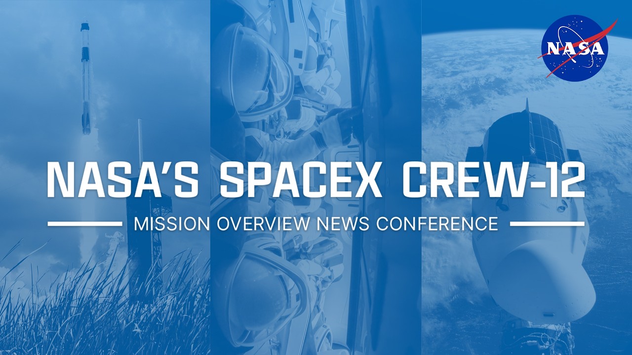 NASA's SpaceX Crew-12 Mission Overview News Conference (Jan. 30, 2026)