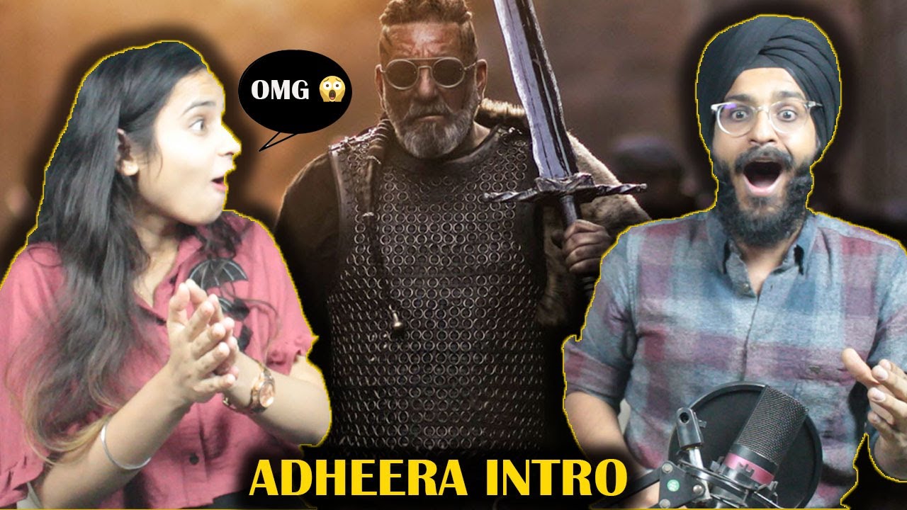 KGF CHAPTER 2 ADHEERA MASS INTRO SCENE REACTION😱😱 | Sanjay Dutt | Parbrahm Singh