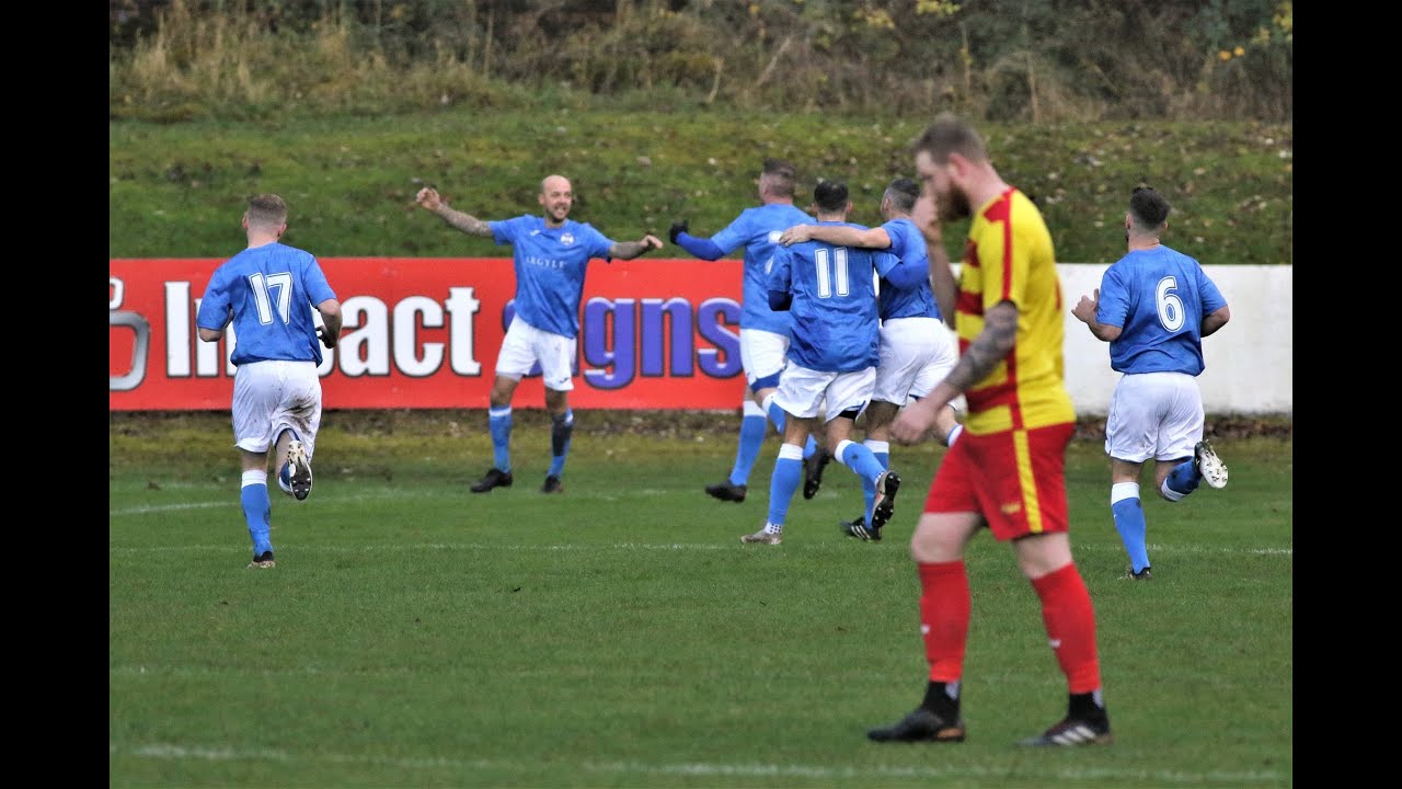 Kilsyth Rangers FC v Rossvale FC Highlights The Soccer Shop Challenge Cup