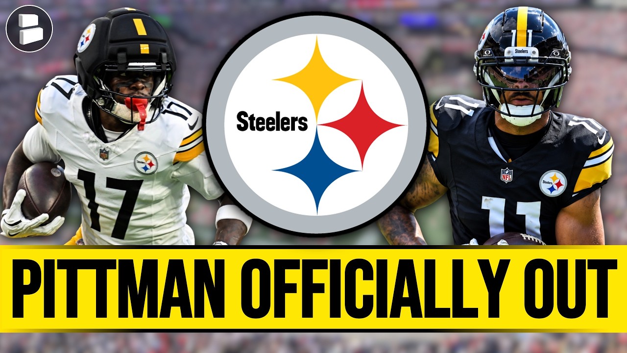 MAJOR Steelers Week 2 Injury News: Michael Pittman Jr. Officially OUT This Week vs. The Patriots