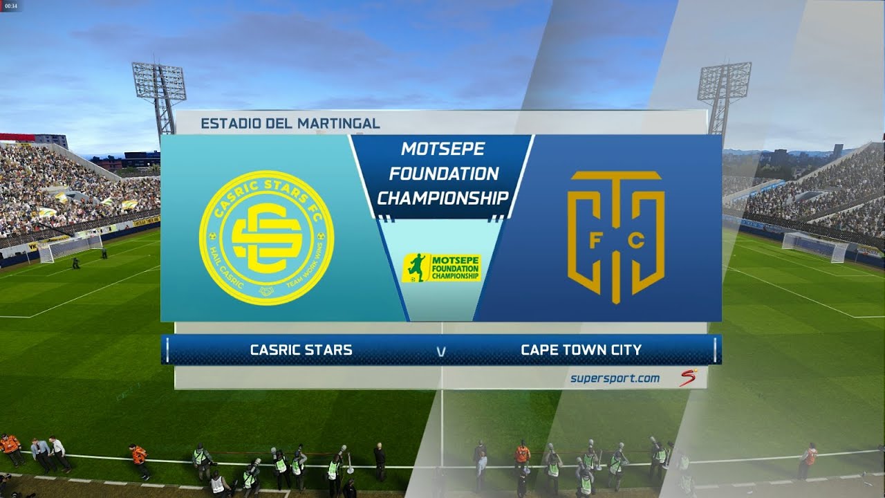 Casric Stars FC vs Cape Town City FC (Motsepe Foundation Championship)