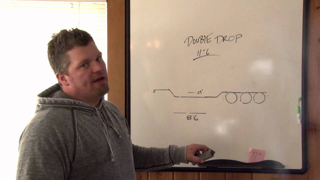 Double Drop Trailer