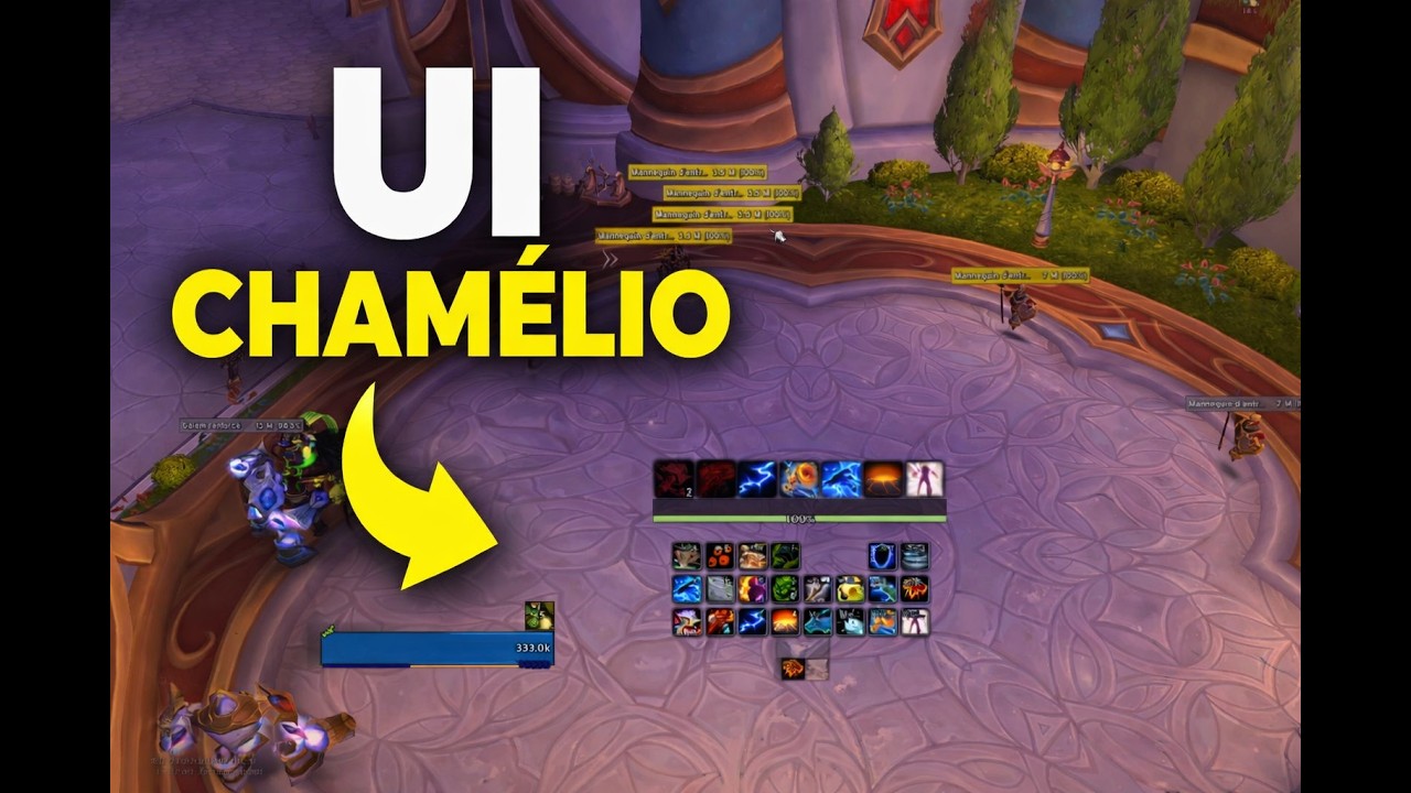 Mon UI Chamélio pour Mythic+ et Raid (addons + imports)