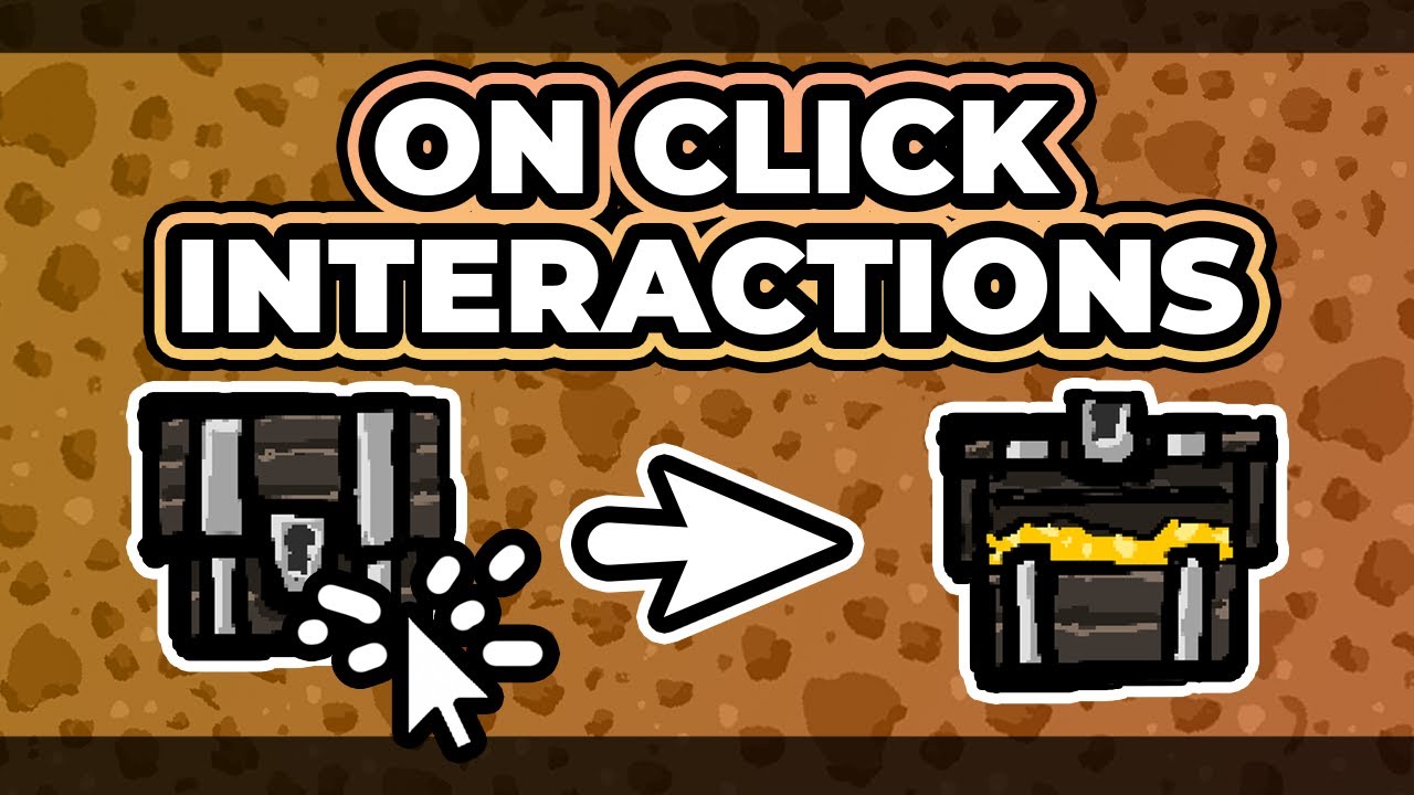 Make something happen by clicking on a Game Object