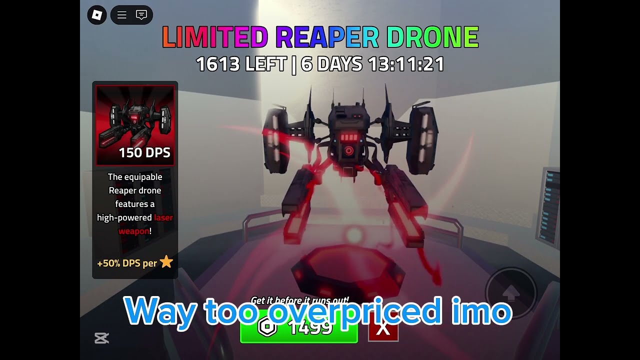 Is the “LE REAPER DRONE” worth it? | MILITARY TYCOON