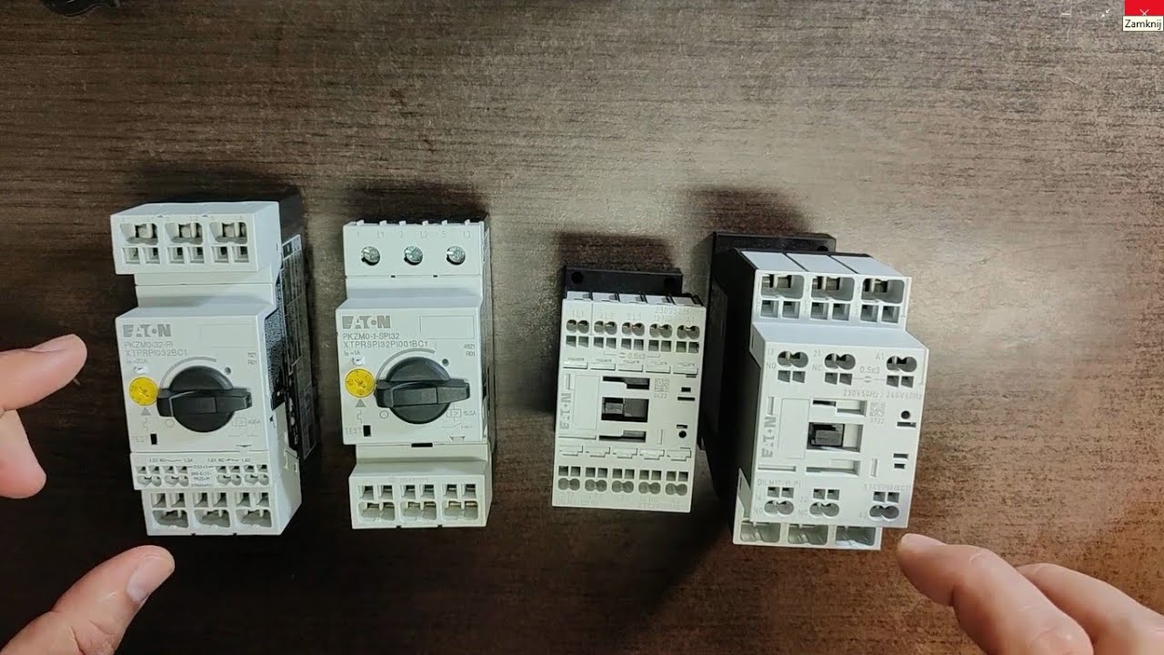 Zaciski sprężynowe Push IN w WYŁĄCZNIKACH SILNIKOWYCH i STYCZNIKACH⚡Jak szybko okablować szafę ?