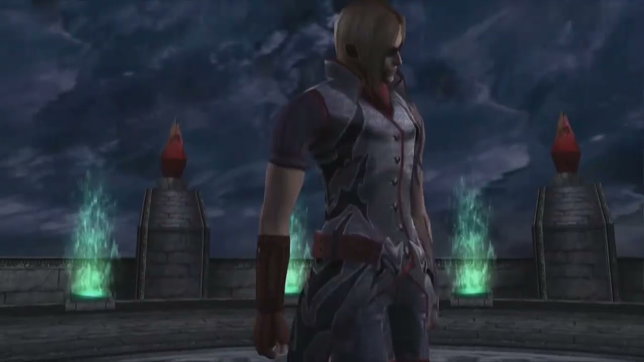 God hand vs devil hand fight seen PS2 game god Hand
