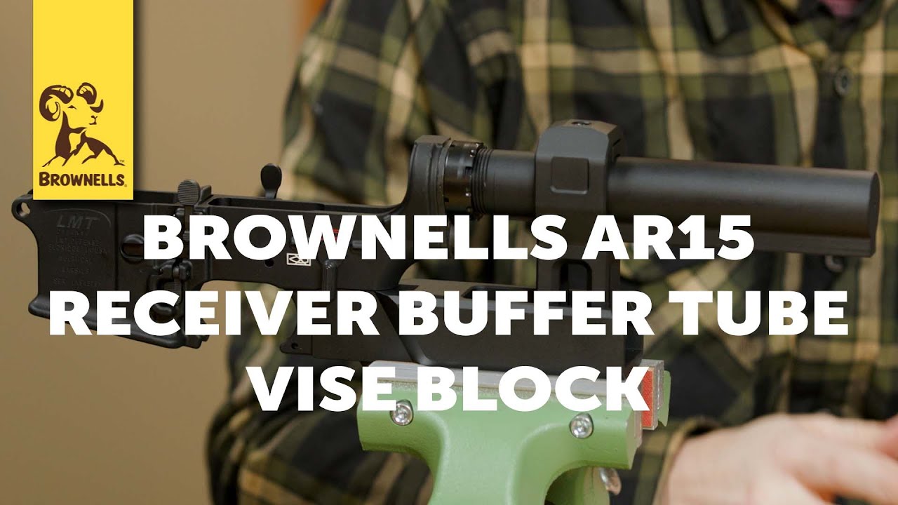 Product Spotlight: Brownells AR15 Buffer Tube Vise Block