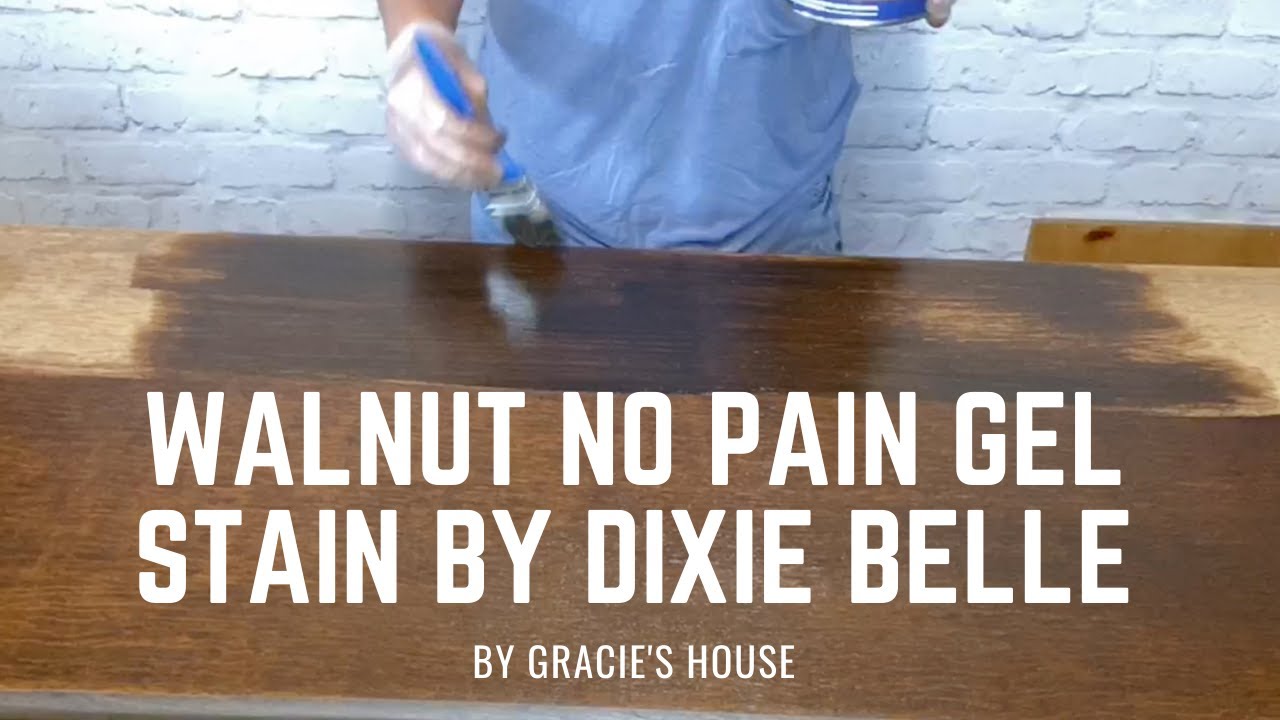 Walnut no Pain Gel Stain by Dixie Belle