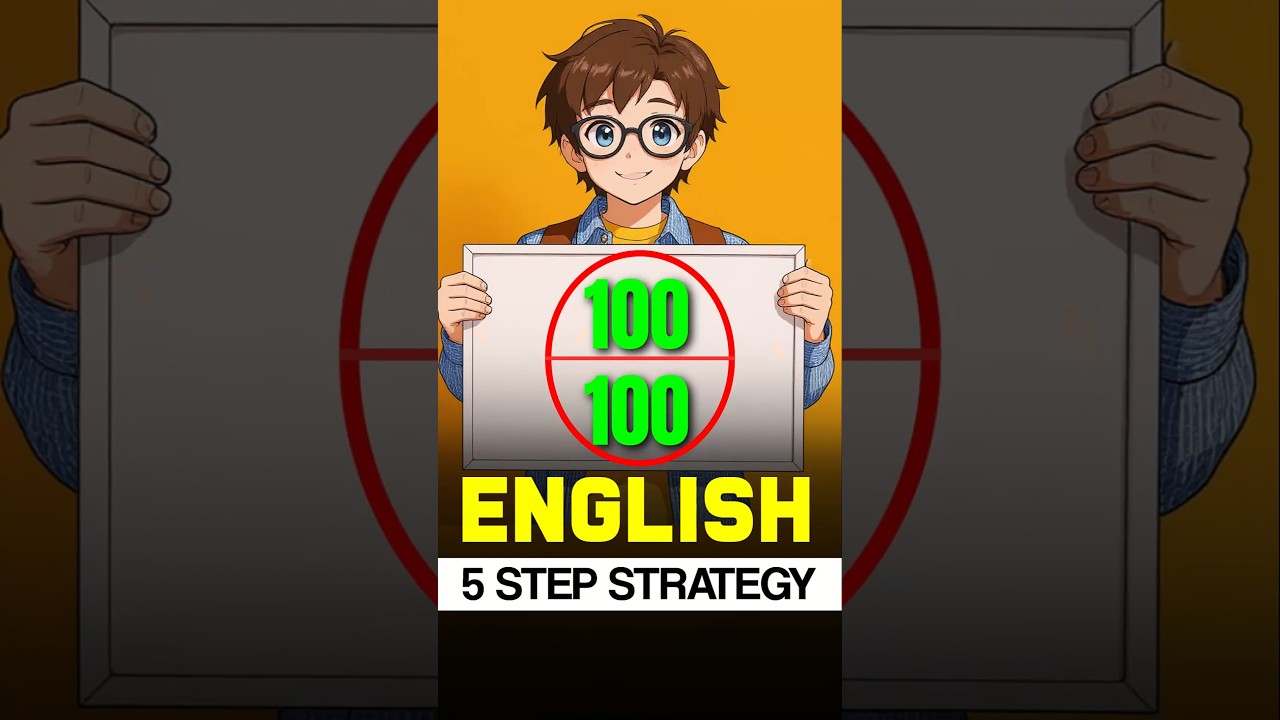 5 Step to Score Full Marks English #shorts #studytips #students #jee #neet