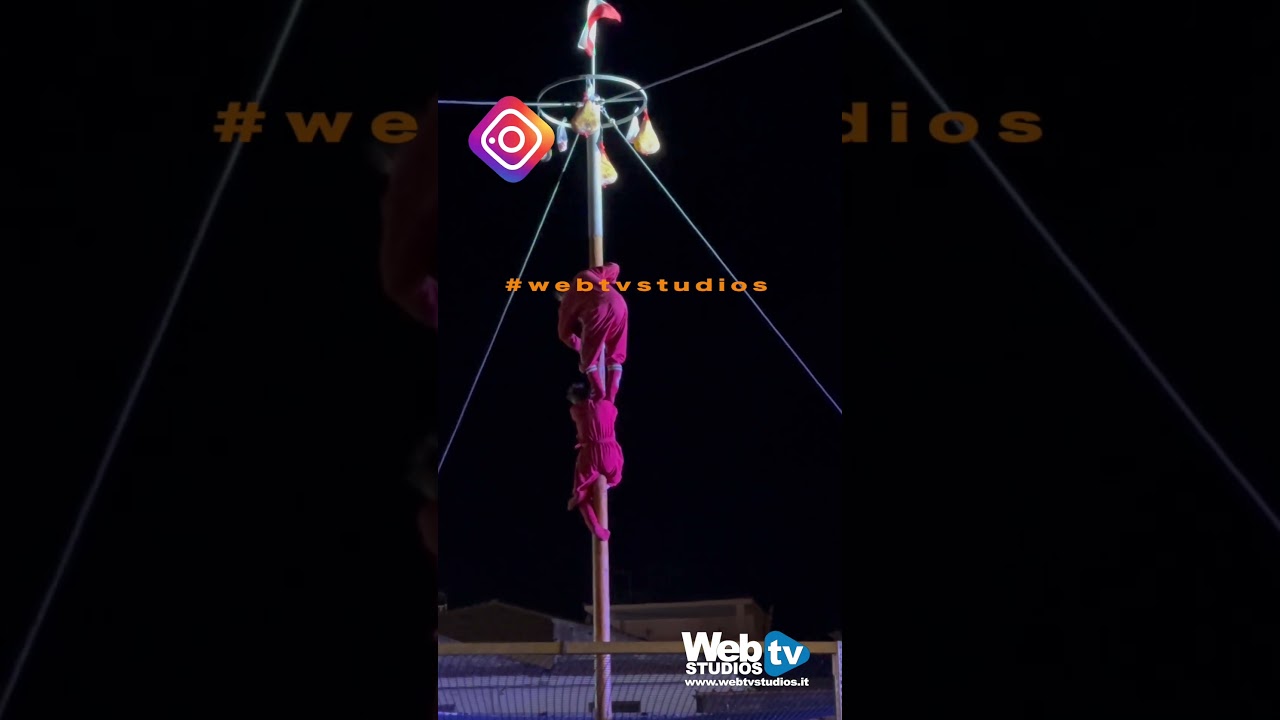 Albero della Cuccagna Professionisti del Palo di Sapone Villa Literno 