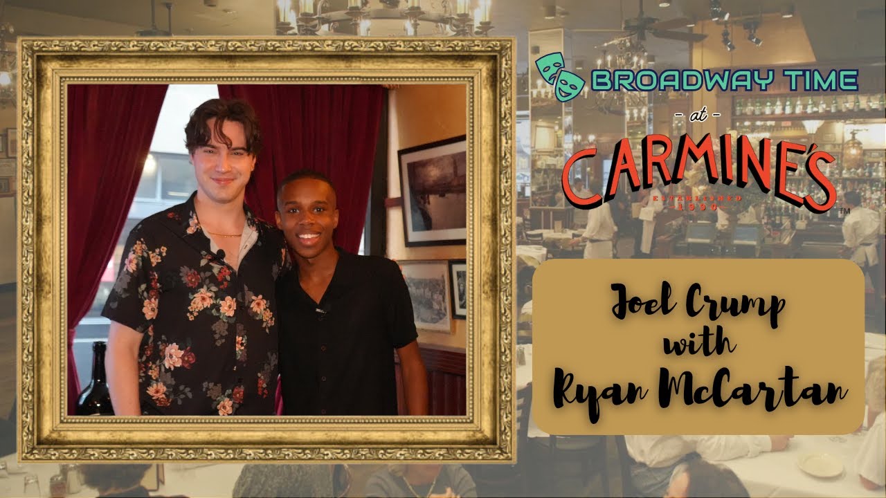 Broadway Time at Carmine's - Ryan McCartan | The Great Gatsby on Broadway | Broadway Time