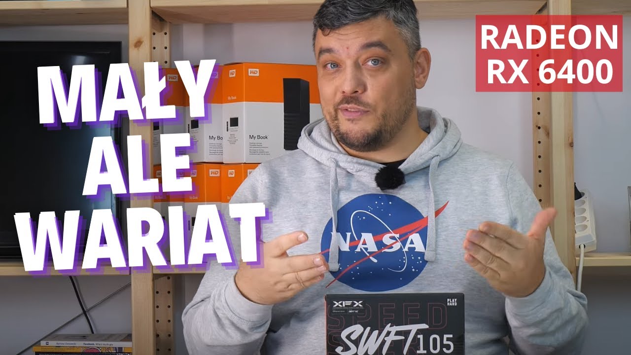 Radeon RX 6400 jak szybki jest najwolniejszy z nowych radeonów?