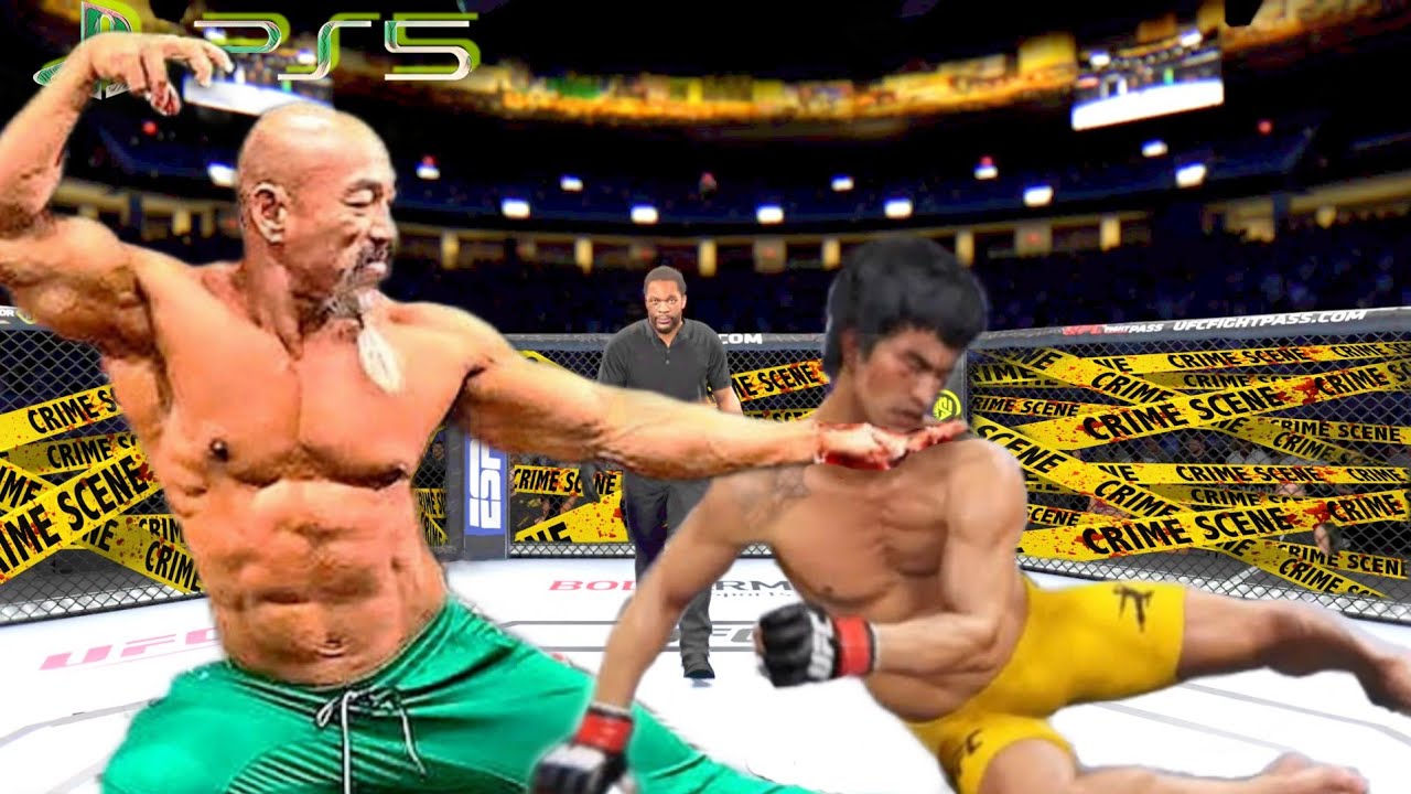 UFC4 Bruce Lee vs. Yoshimoro EA Sports UFC 4