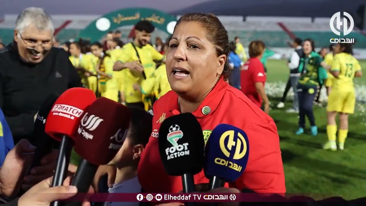 تصريحات نعيمة لعوادي بعد تتويج سيدات شبيبة القبائل بالكأس الممتازة