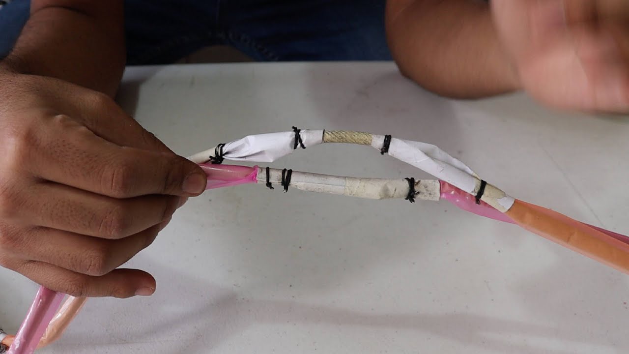 asi hago mis tiempos con una luz pirotecnica!