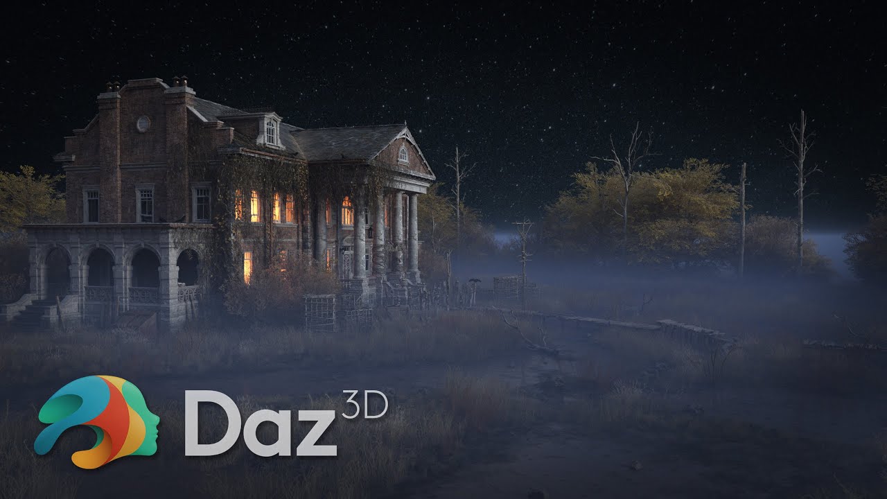 Создание атмосферного тумана с помощью объемных эффектов в Daz Studio