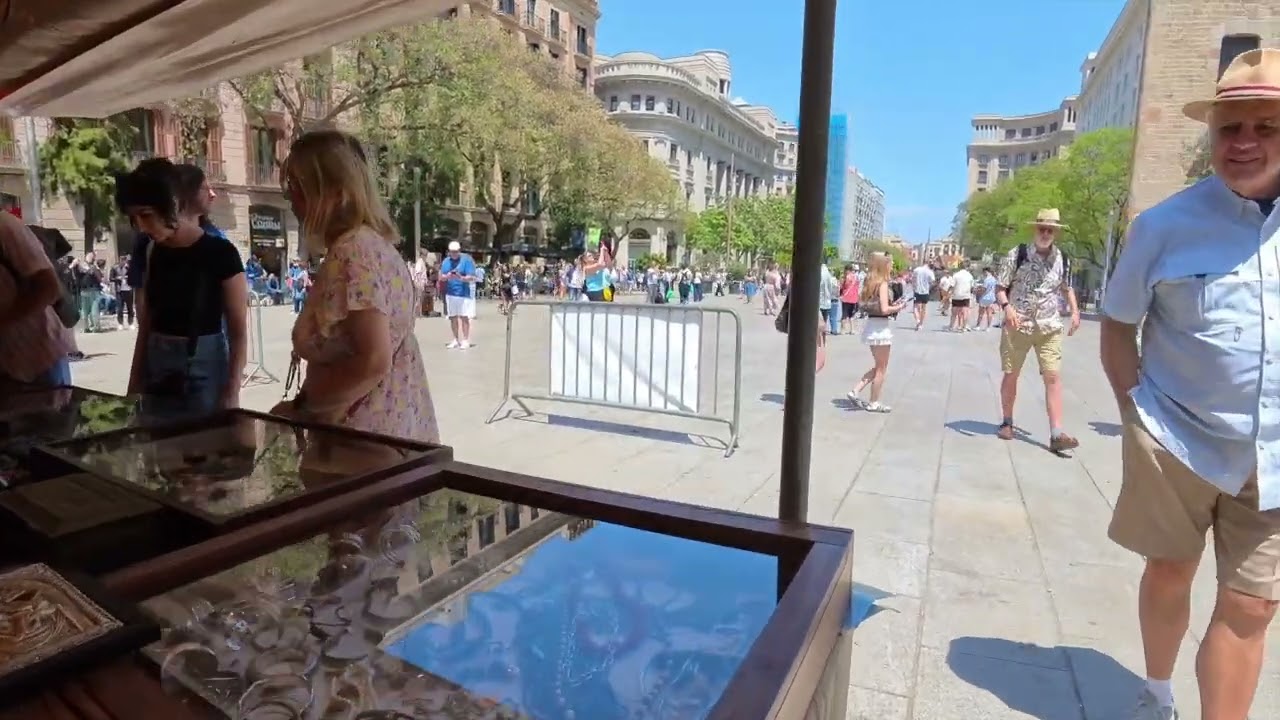 スペイン・バルセロナの小道をひたすら歩く動画🇪🇸 ナレーションなし/作業用