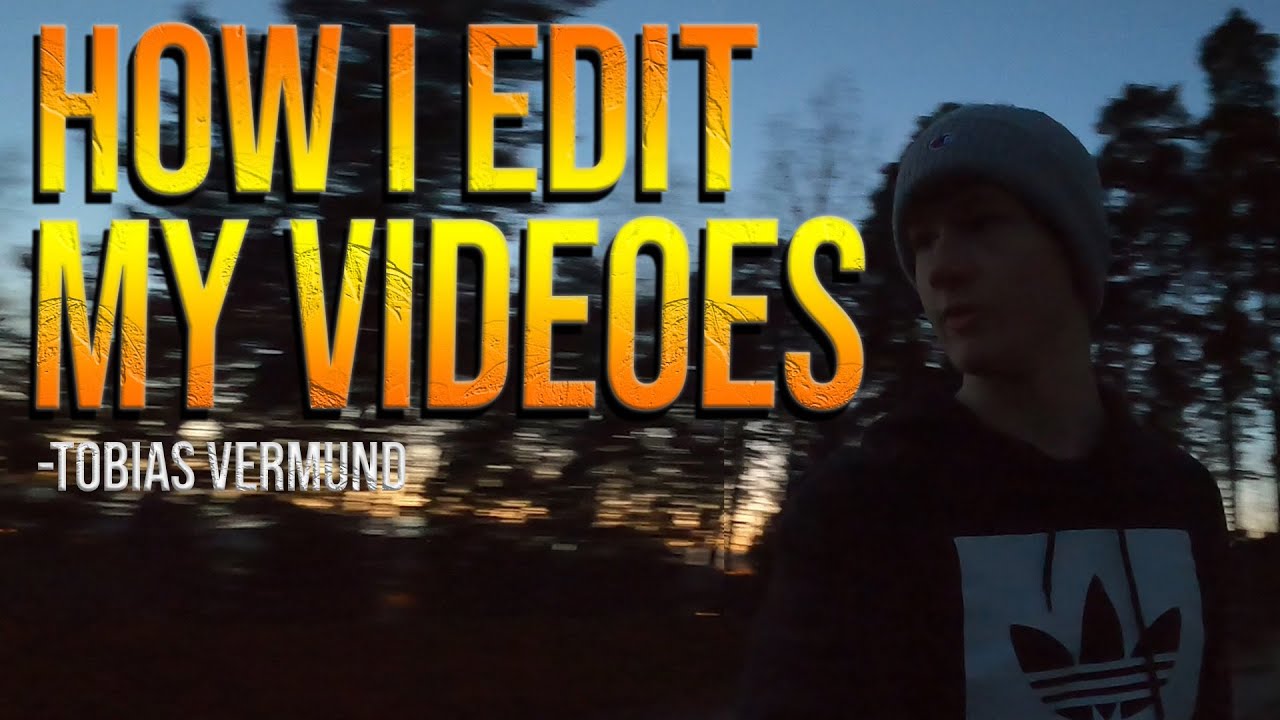 HOW I EDIT MY TIKTOK VIDEOES - Tobias Vermund @let_me_dream