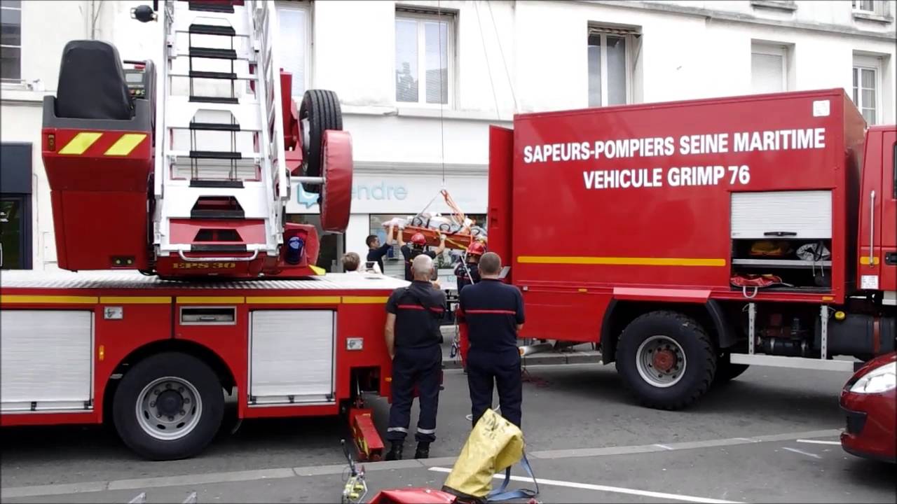 intervention pompiers place nationale dieppe