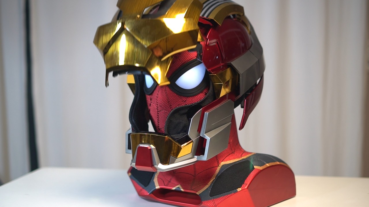 Iron Man Mark17 Voice Control Helmet, Spider Man&Iron Man Bluetooth Speaker
