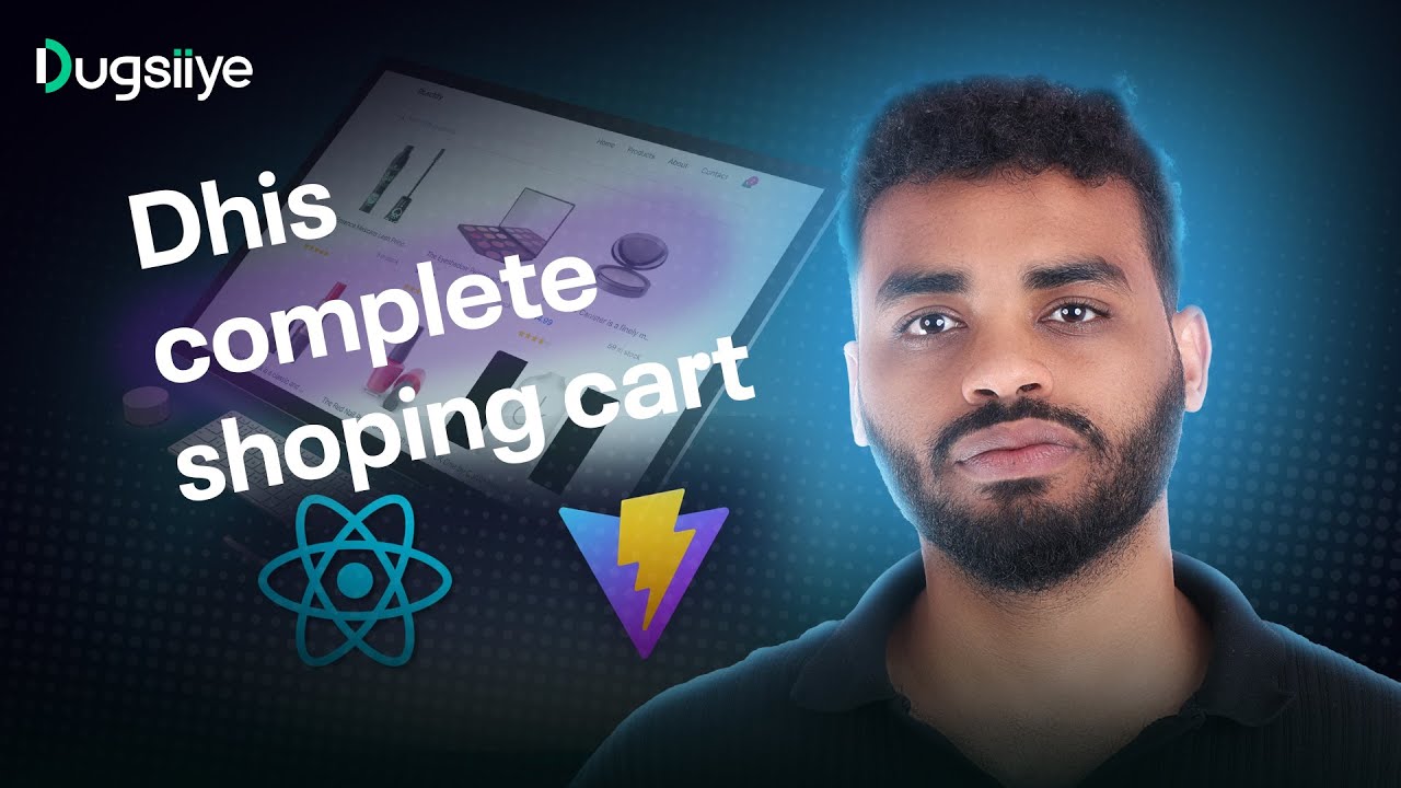 Dhis React.js eCommerce Shopping Cart With and Vite | Context, Reducer React Router Iyo Tailwind CSS