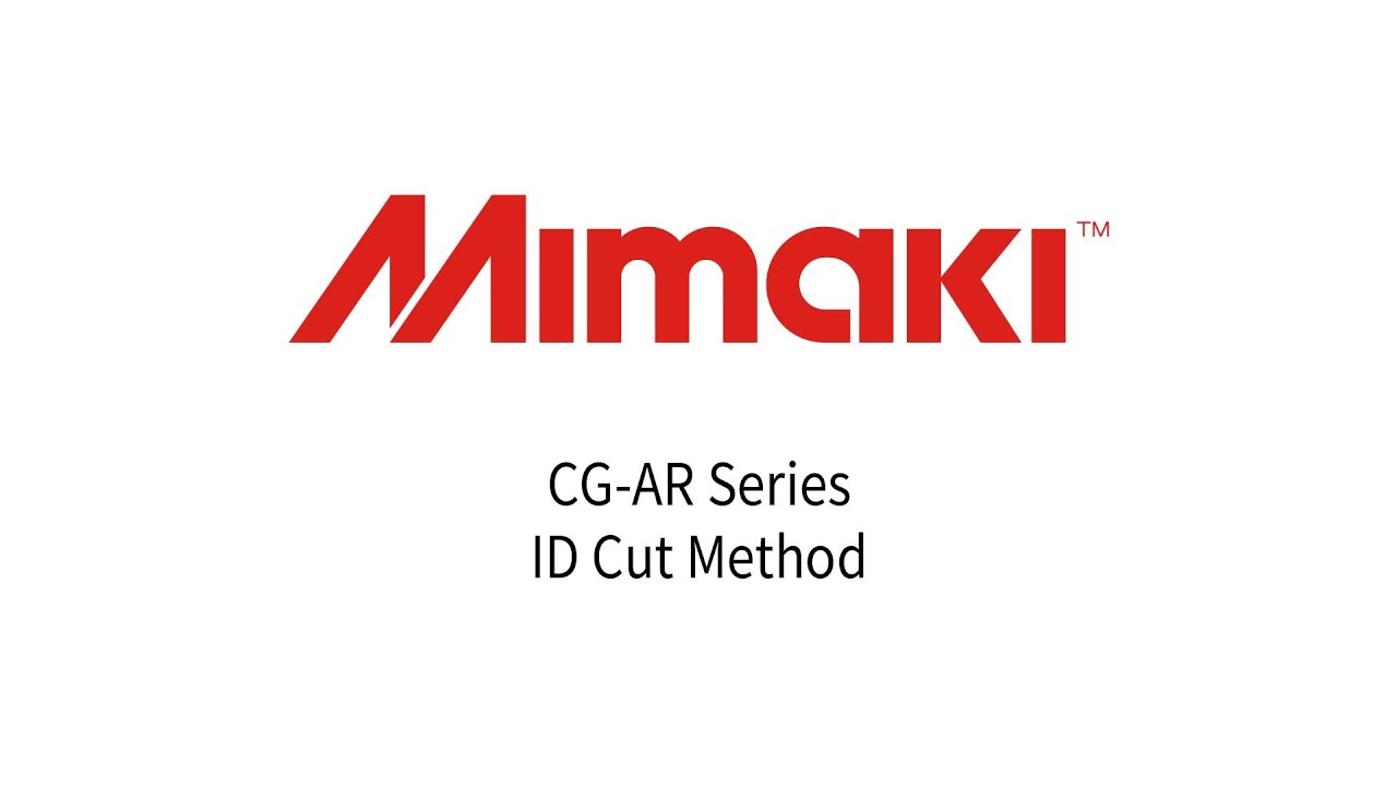 CG-AR Series ID Cut method