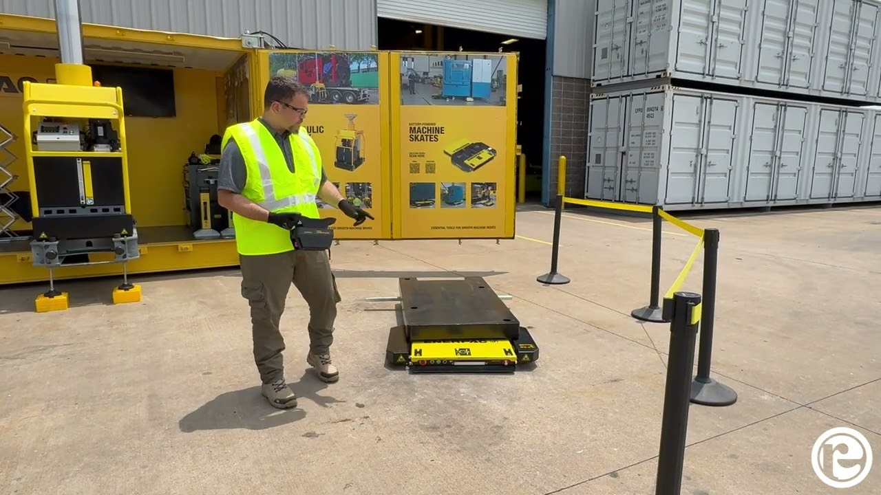 Demostración de Exhibición de Equipos 2025: Enerpac e-Mover