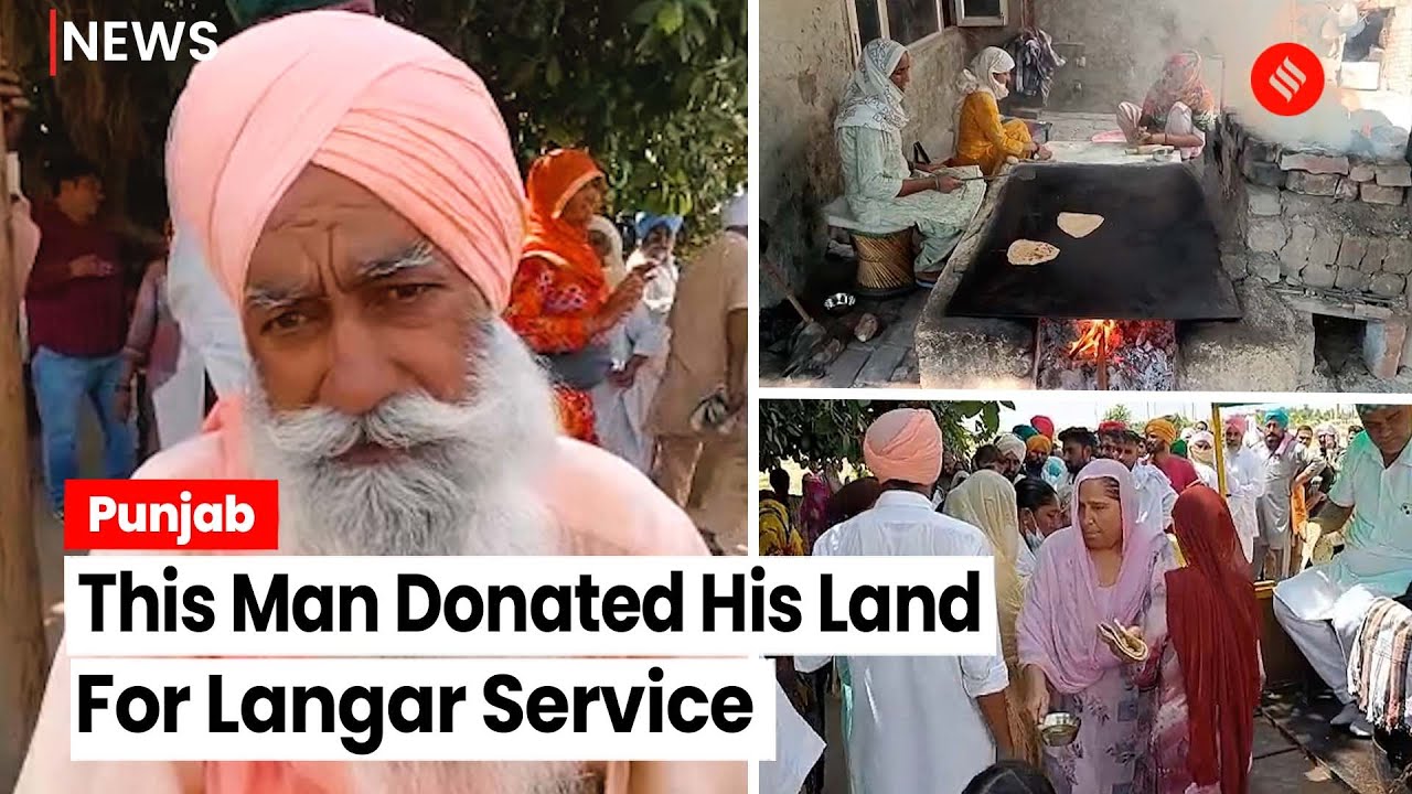 Sabeg Singh Donates His Land For Langar Service At AIIMS In Bathinda