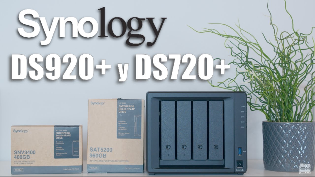Synology DS920+ y DS720+ Unboxing, review y características