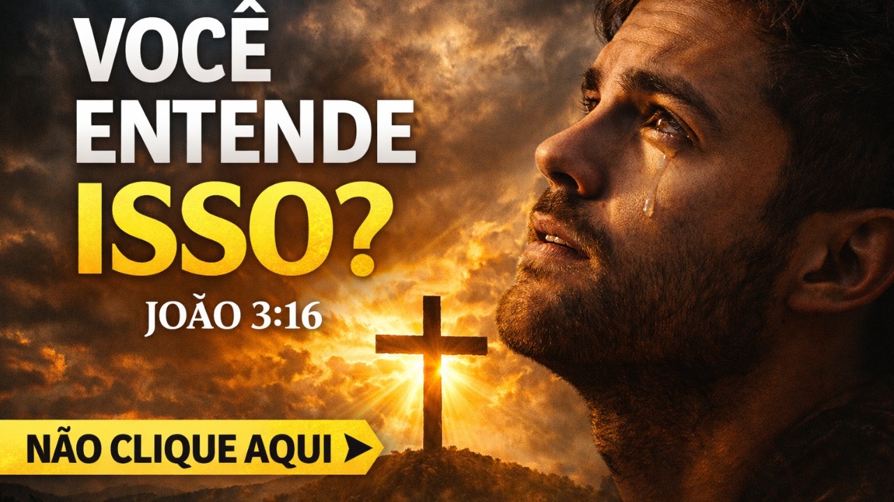 DIA - 4 ORAÇÃO DA MANHÃ | VOCÊ ENTENDE JOÃO 3:16? ISSO PODE MUDAR SUA VIDA