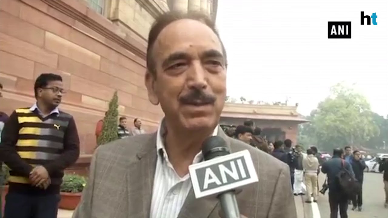 People were disappointed with BJP: Ghulam Nabi on Congress leading in election trends