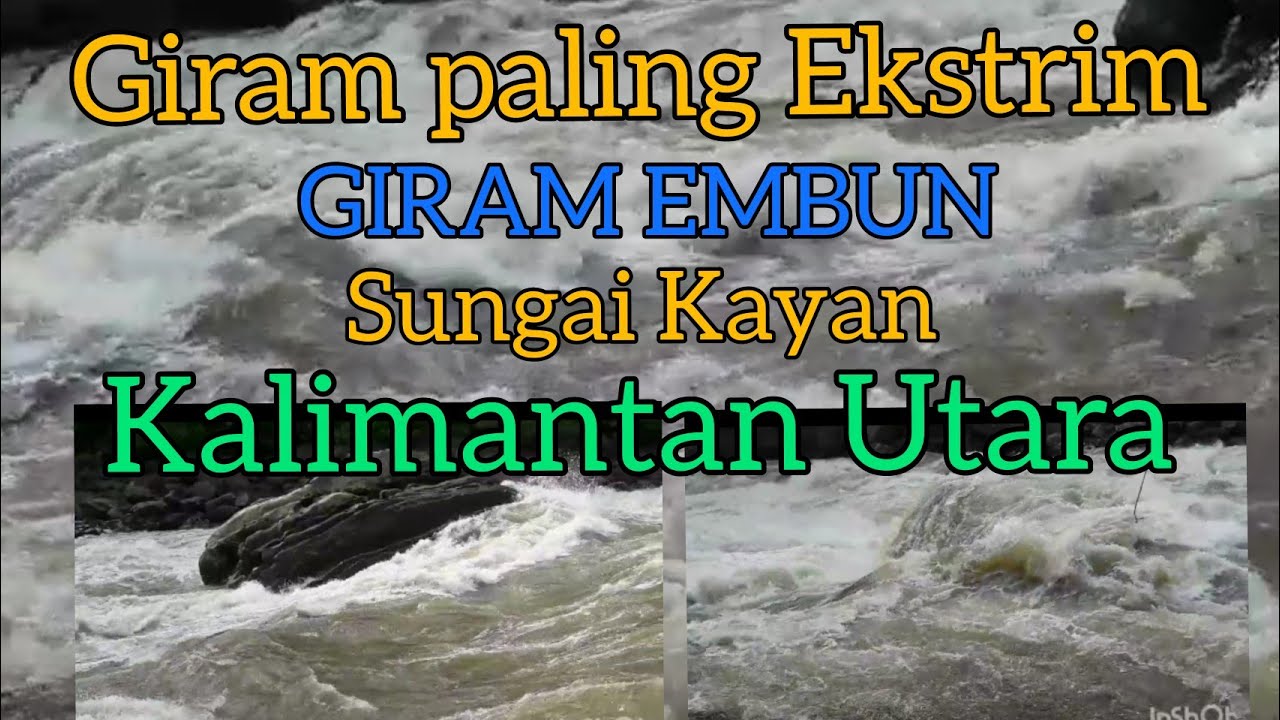 GIRAM EMBUN PALING EKSTRIM DISUNGAI KAYAN, BULUNGAN KALIMANTAN UTARA