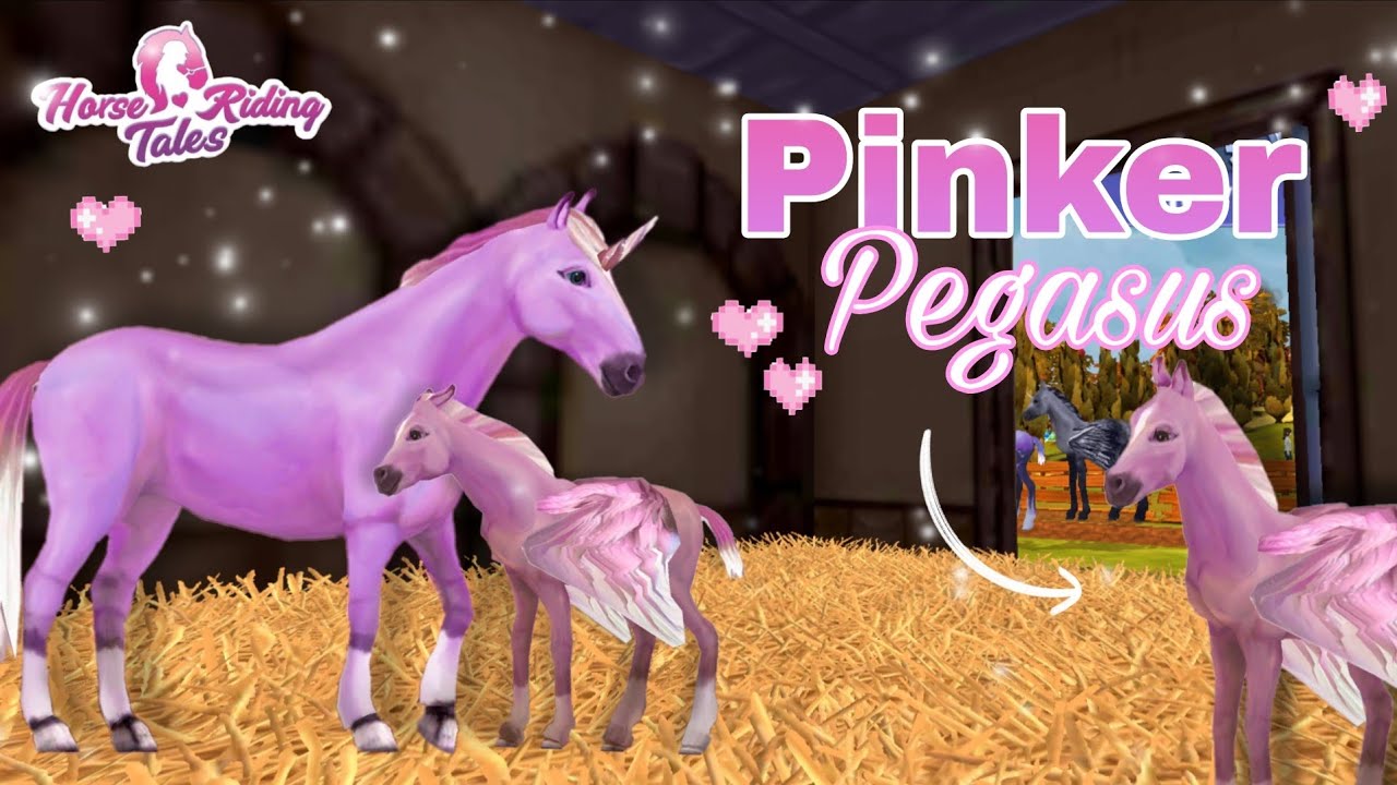 Ich züchte einen PINKEN Friesen PEGASUS 😻🌸Horse riding Tales 💖 Deutsch 🤗