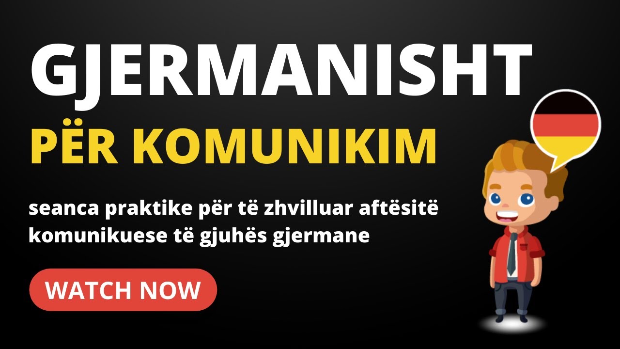 Gjermanisht p&euml;r komunikim!