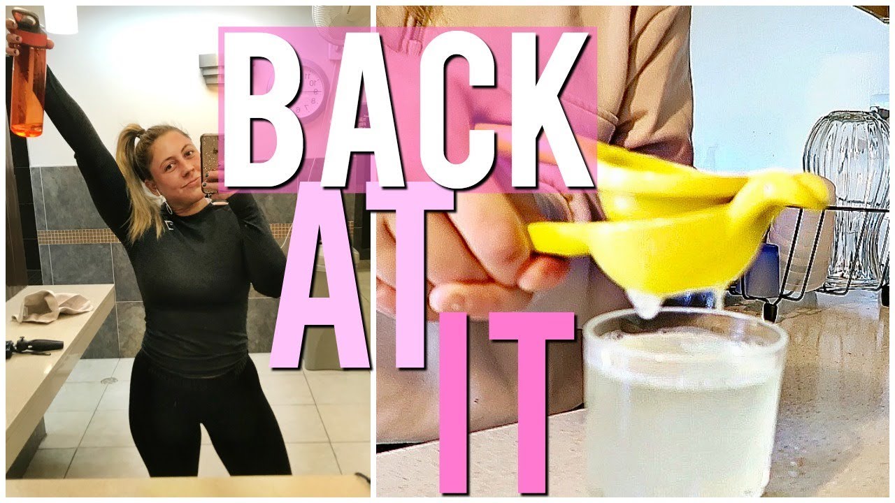 GETTING BACK ON TRACK AFTER VACATION!
