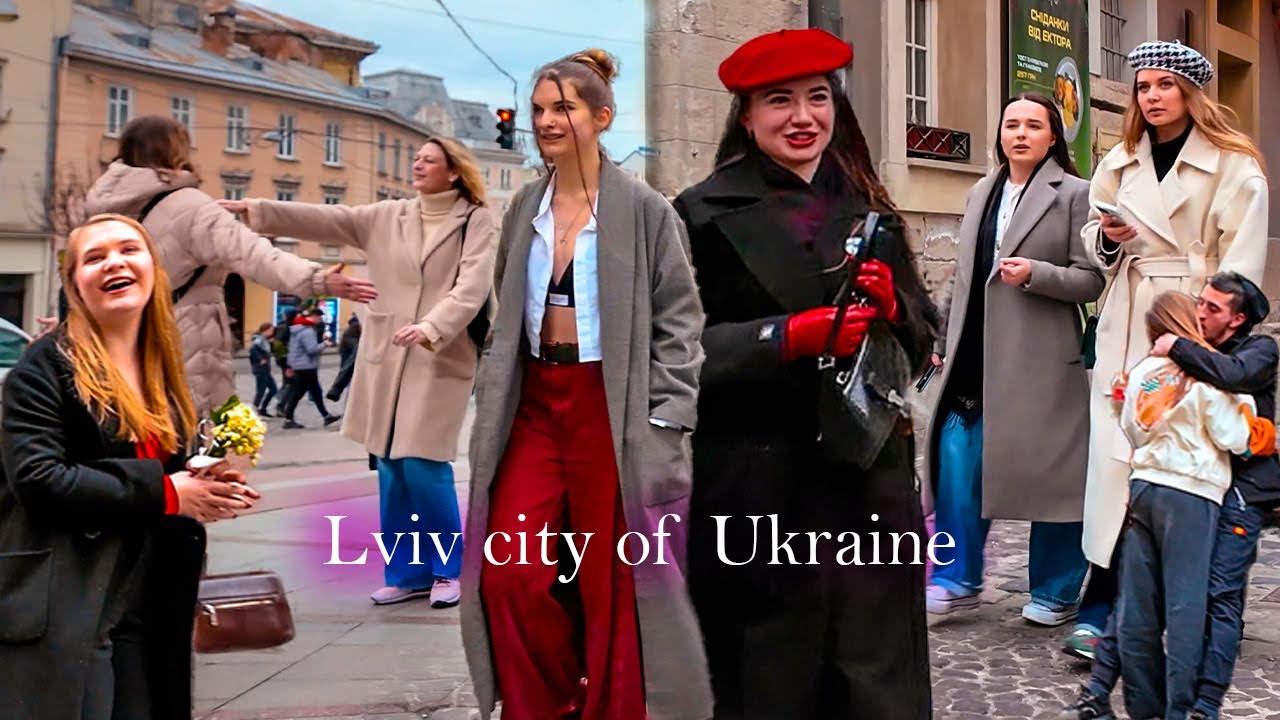 Львів: В Гості до міста Лева. ВЕСНА  [4к Віртуальна Прогулянка] 2024