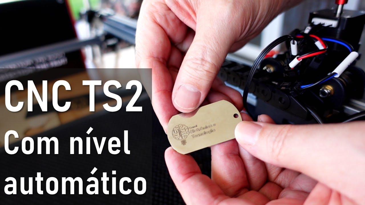CNC TS2 com nivelamento automático. sensacional.