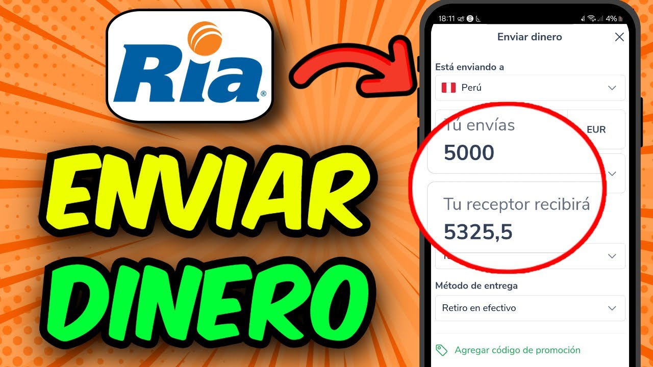 💰C&oacute;mo Enviar Dinero por Ria Money Transfer 2026 - Gu&iacute;a Completa
