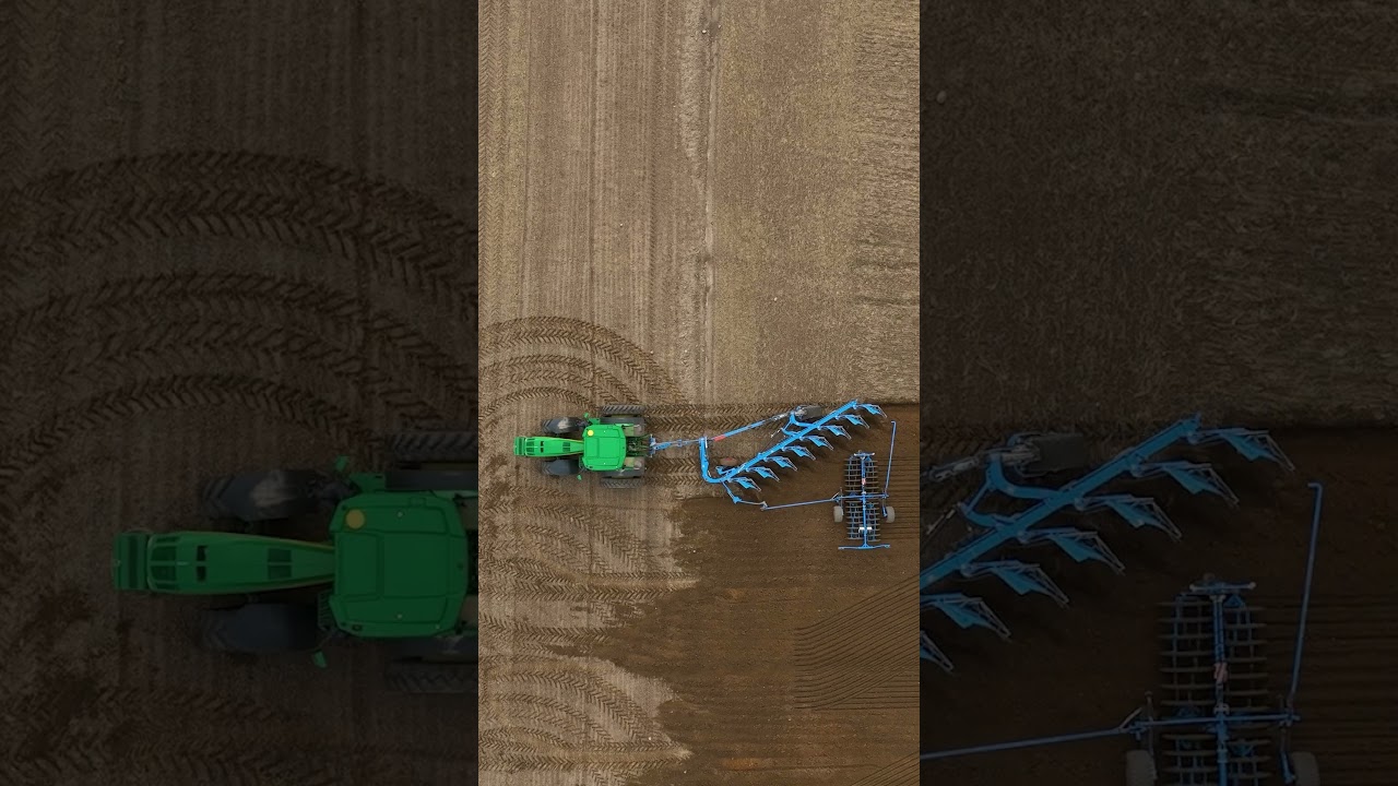 LEMKEN - DIAMANT 16 SEMI-MOUNTED REVERSIBLE PLOUGHS #agriculture #ploughing #lemken #farming