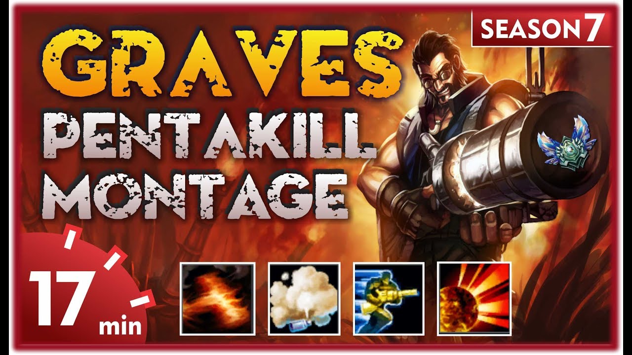 Best Graves Montage 😎 | Best Graves Plays Compilation 2017 | League of Legends