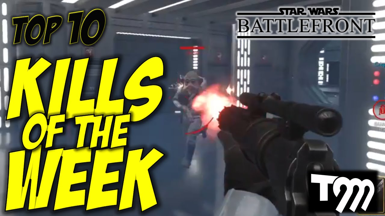 Star Wars Battlefront - TOP 10 KILLS OF THE WEEK #32