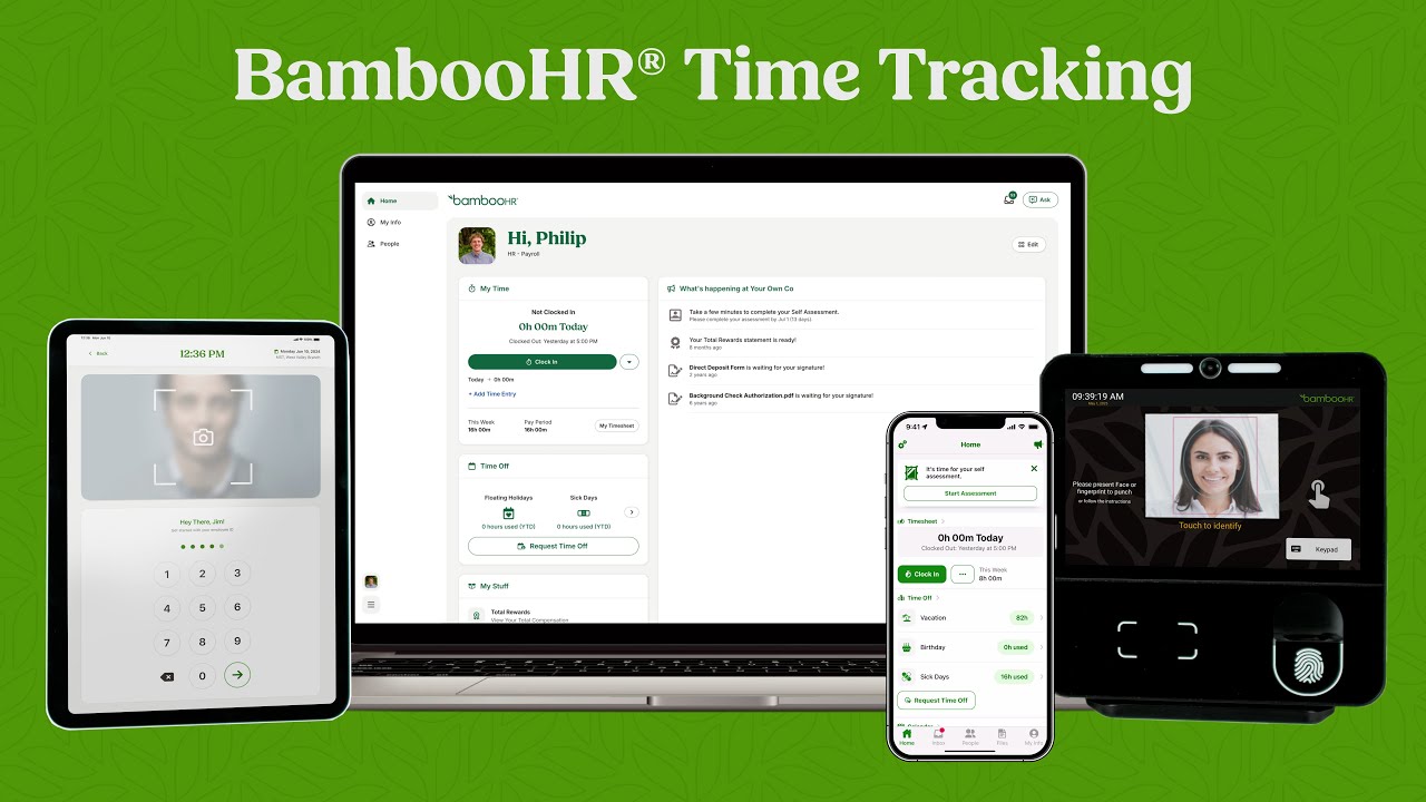 Time & Attendance Spotlight: Time Tracking | BambooHR