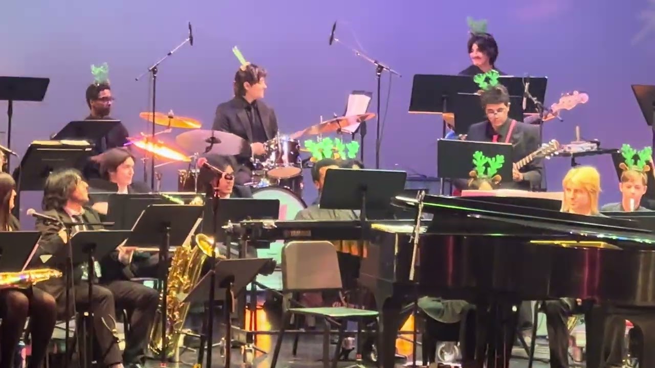 SDHS Jazz Band Christmas concert 
