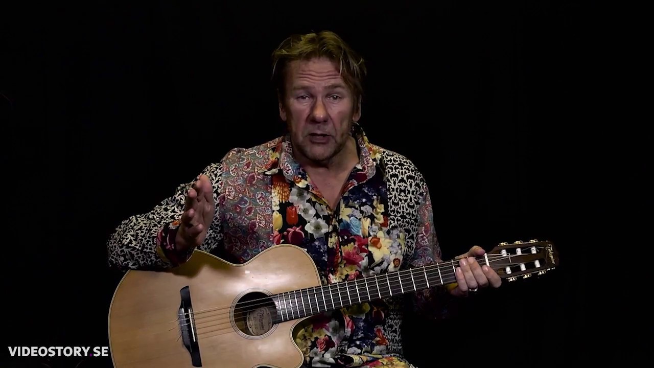 Lär dig spela gitarr - Gitarrkurs för nybörjare - Övning i fingerspel för nybörjare - Janne Höijer