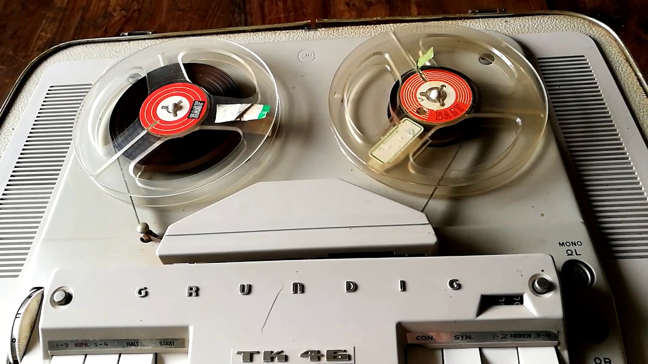Test Grundig Tonbandgerät TK 46 Stereo