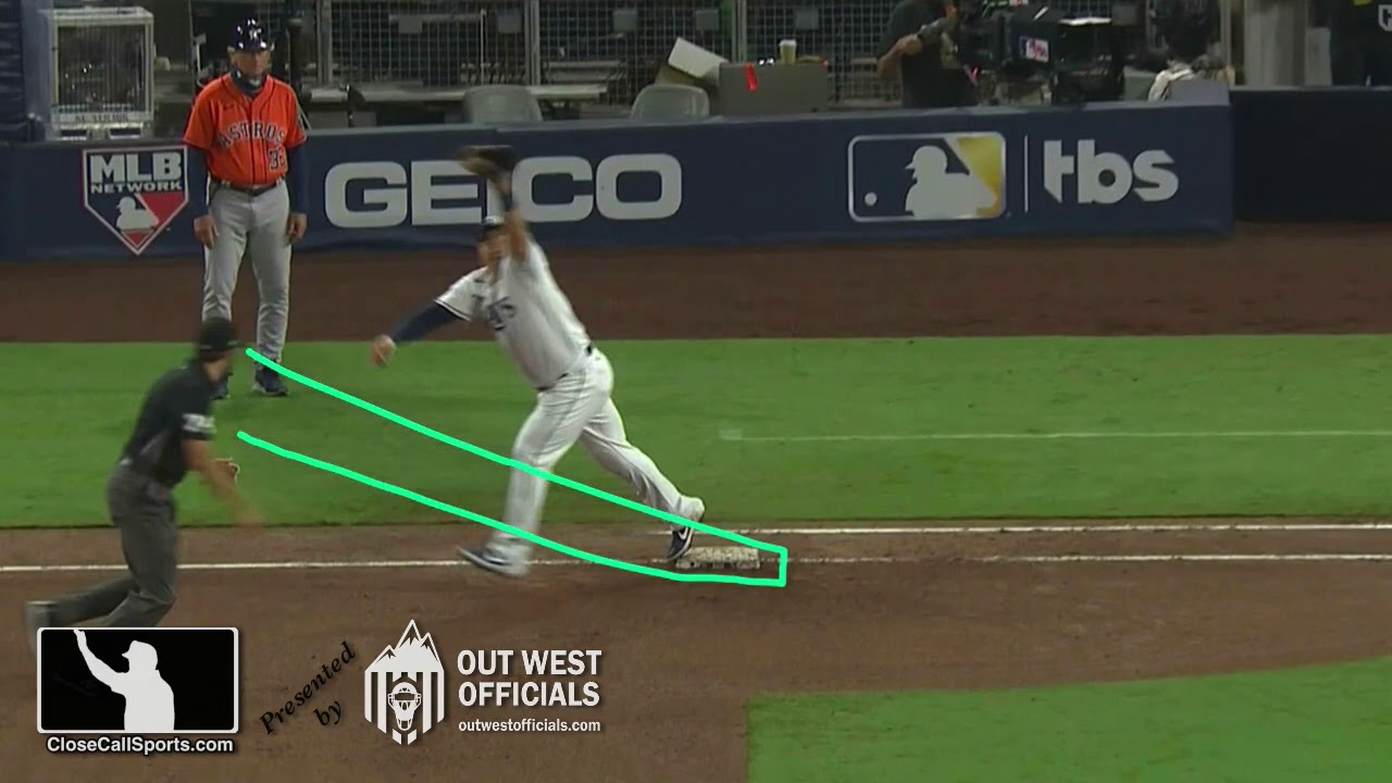 Teachable Tumpane - How an Umpire Can Officiate a Pulled Foot Play at First Base