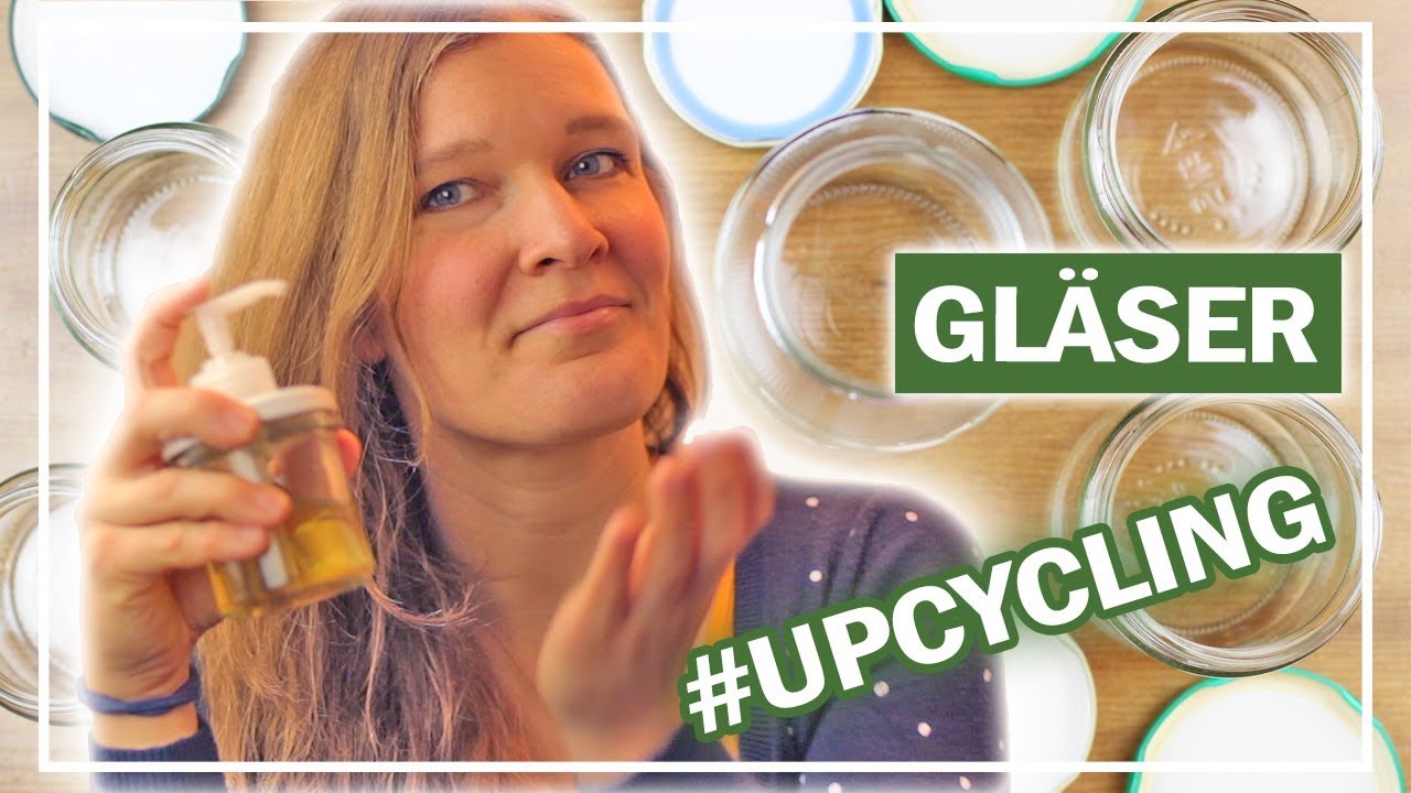 7 DIY Ideen mit alten GLÄSERN | kreatives UPCYCLING selber machen